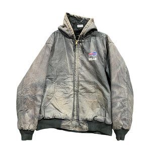 vintage buffalo bills heavy jacket size XL